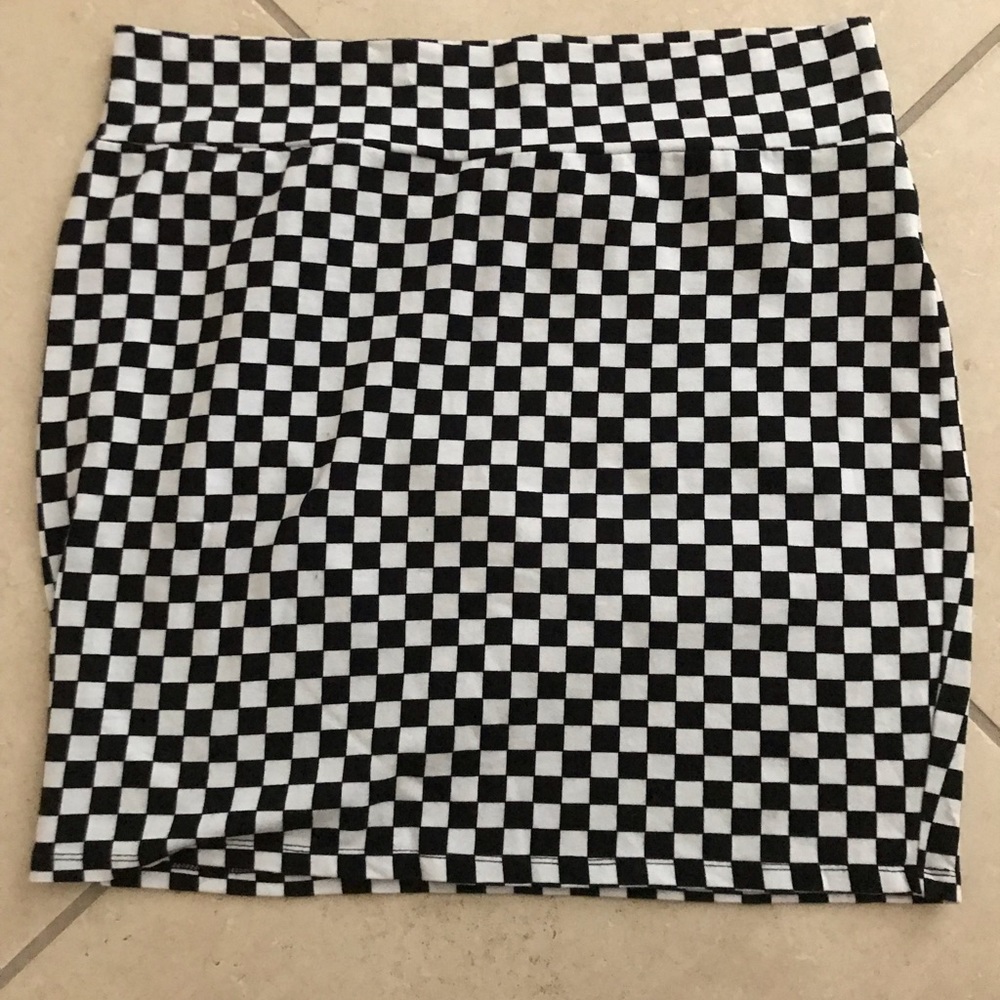 Wild Fable Checkered Mini Skirt